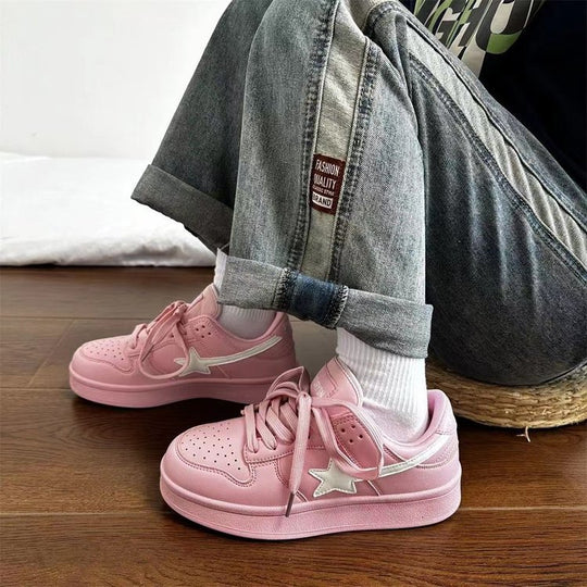 Damen Sportliche Sneaker mit atmungsaktivem Obermaterial und flexibler Sohle EB