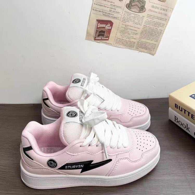 Damen Sportliche Sneakers mit atmungsaktivem Obermaterial und bequemer Dämpfung EB