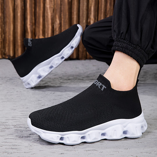 Damen Strick-Sneaker mit flexiblem Schaft und optimierter Dämpfung EB