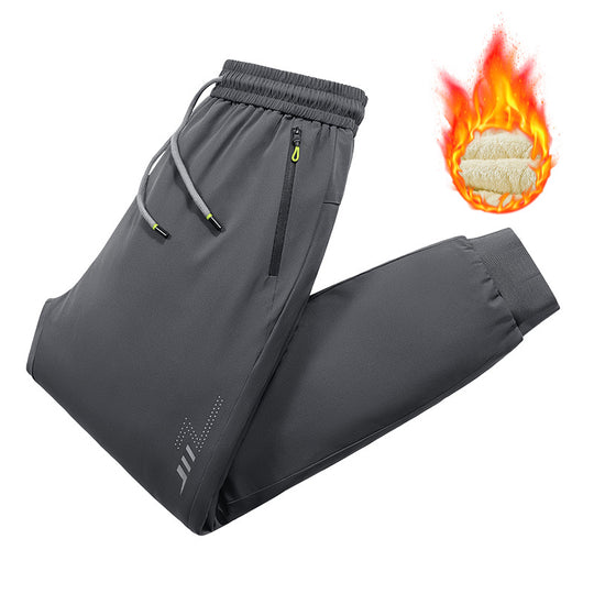 Herren winddichte Softshellhose mit herausnehmbarer Sherpa-Innenfütterung EB