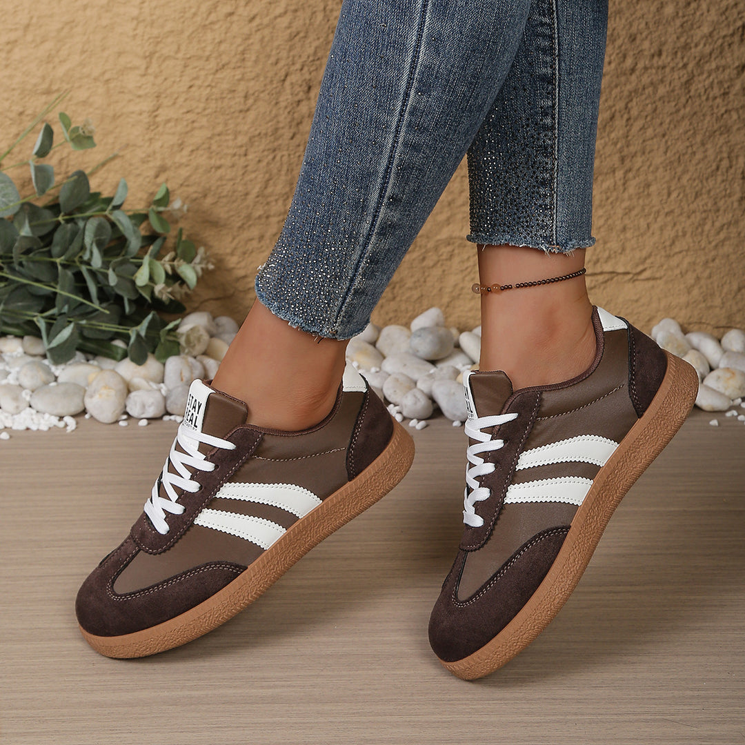 Damen Sneakers im sportlich-eleganten Design mit rutschfester Laufsohle EB