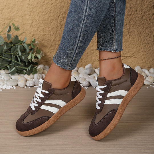 Damen Sneakers im sportlich-eleganten Design mit rutschfester Laufsohle EB