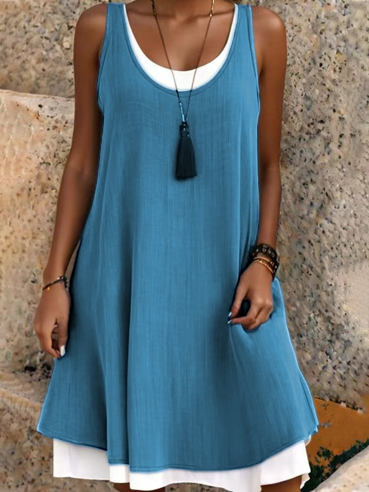 Damen lässiges Sommerkleid EB