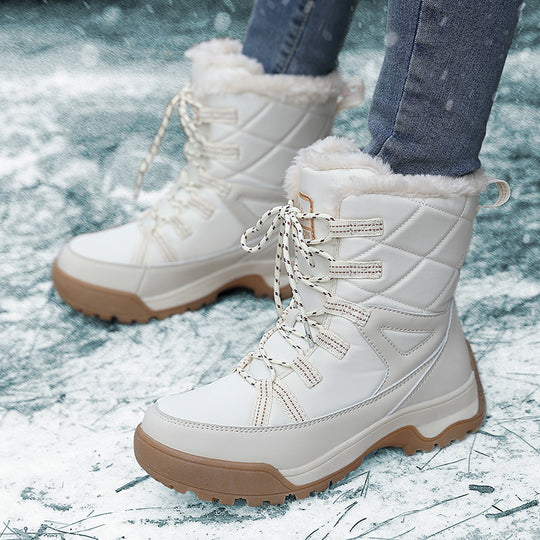Damen Winterfunktionsstiefel mit isolierendem Warmfutter und rutschfester Sohle EB