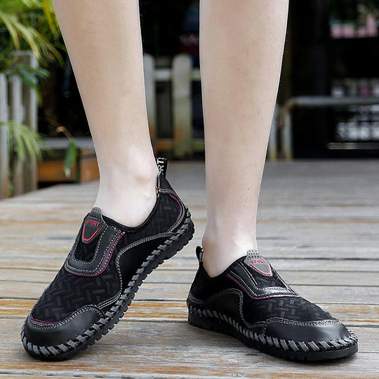 Damen sportliche Slip-On Schuhe EB