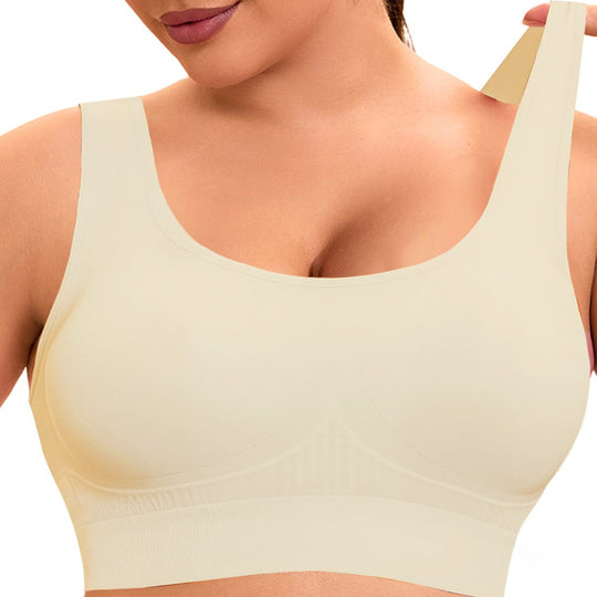 Damen Komfort-BH mit nahtlosem Design und stützendem Unterbrustband EB