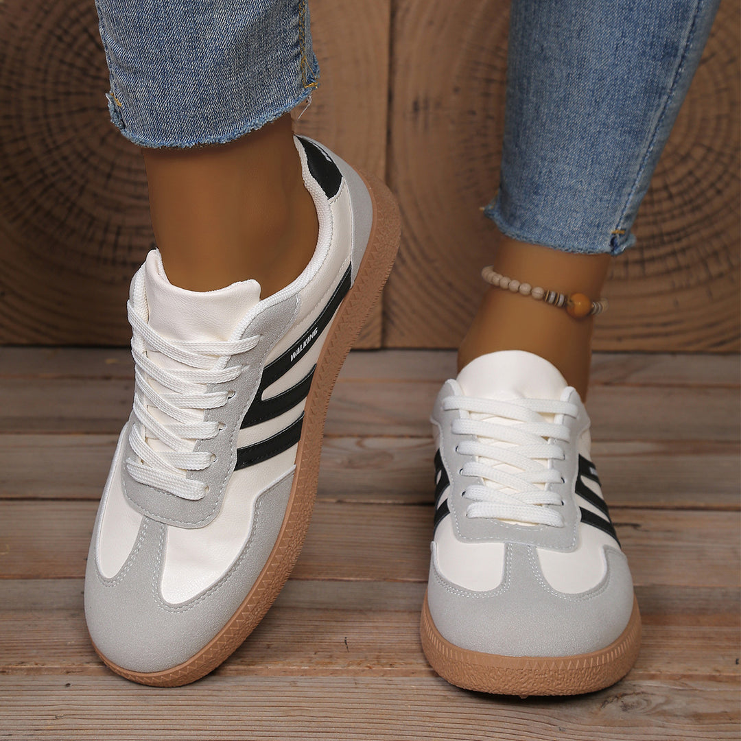 Damen Freizeitsneaker mit flexibler Laufsohle und atmungsaktivem Obermaterial EB