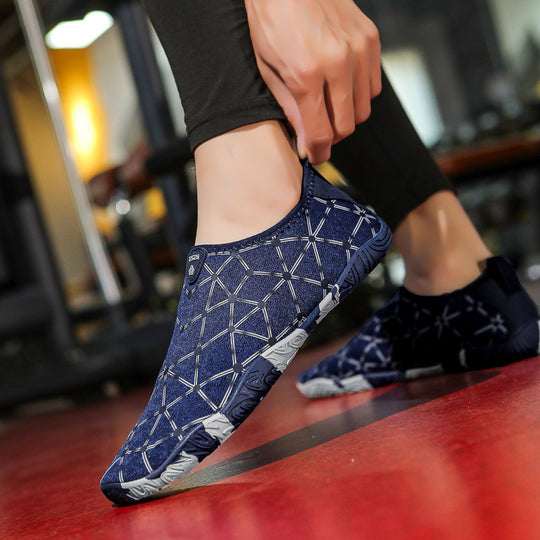 Damen Rutschfeste Aqua-Schuhe mit atmungsaktivem Obermaterial und flexibler Sohle EB