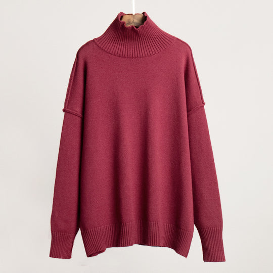 Damen Modischer Rollkragenpullover EB