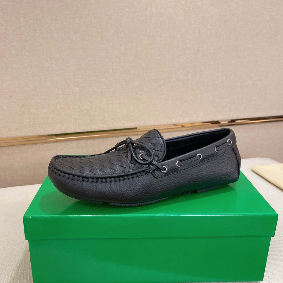 Damen Mokassin mit geflochtenem Obermaterial EB
