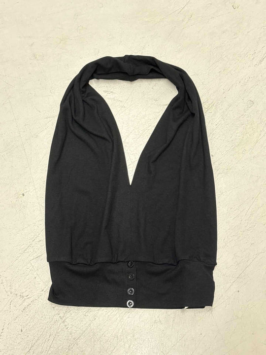 Damen Halter-Oberteil mit tiefem V-Ausschnitt und figurformendem Schnitt EB