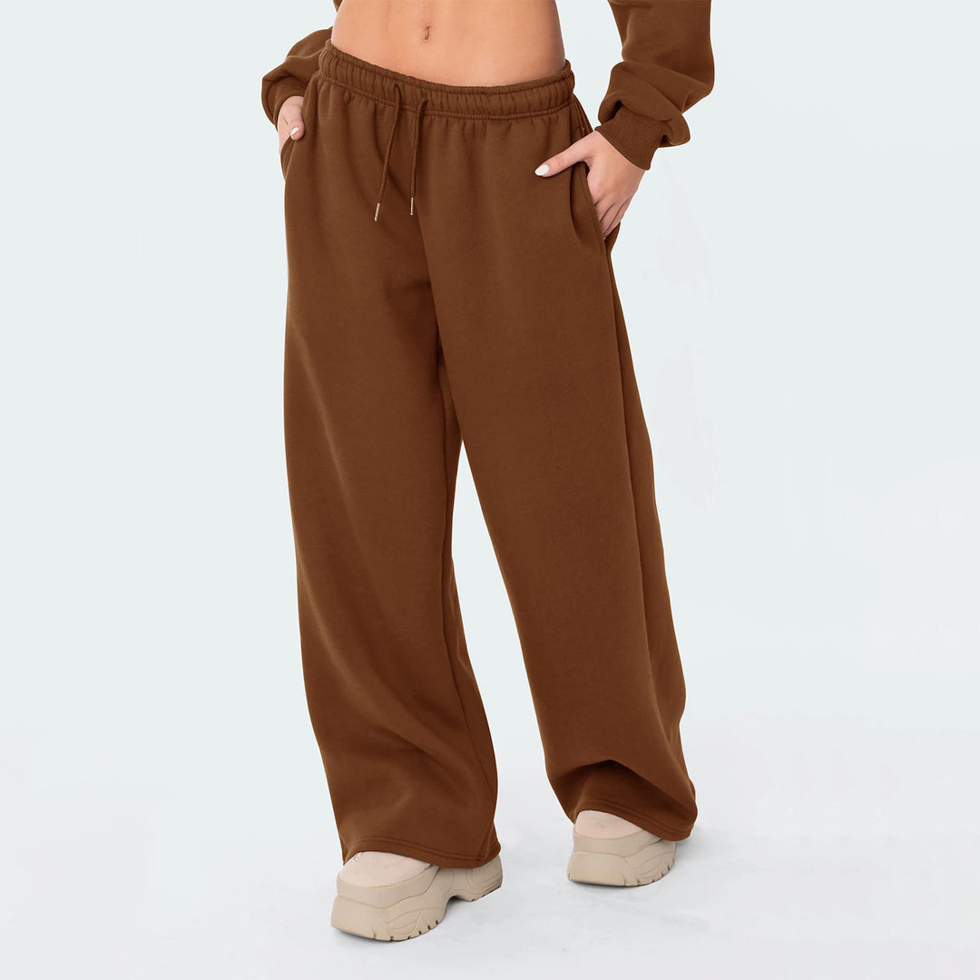 Damen weit geschnittene Sweatpants EB