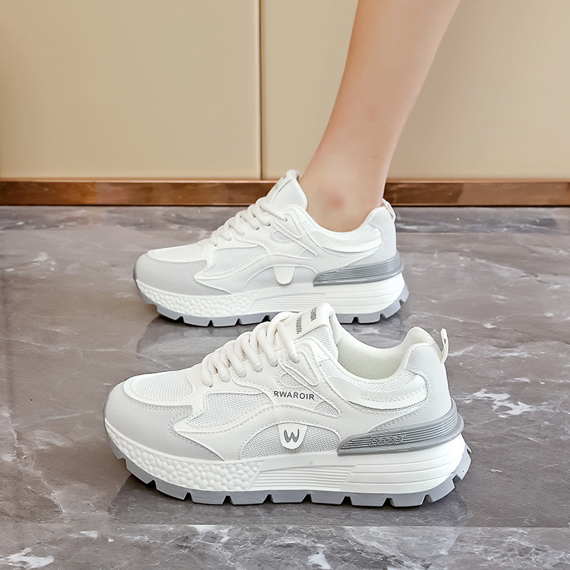 Damen Sportliche Sneakers mit atmungsaktivem Obermaterial und komfortabler Dämpfung EB