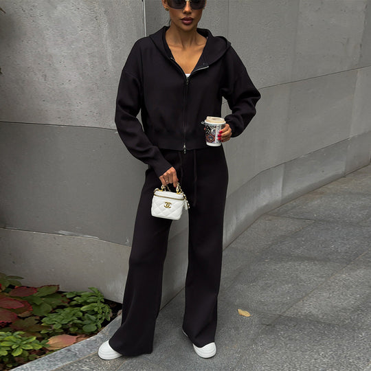 Damen lässiger Hoodie-Set EB