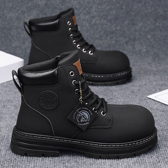 Damen Robuste Arbeitsboots mit verstärktem Knöchel und rutschfester Sohle EB