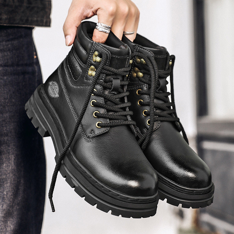 Damen Robuste Schnürboots mit rutschfester Profilsohle und isolierendem Innenfutter EB