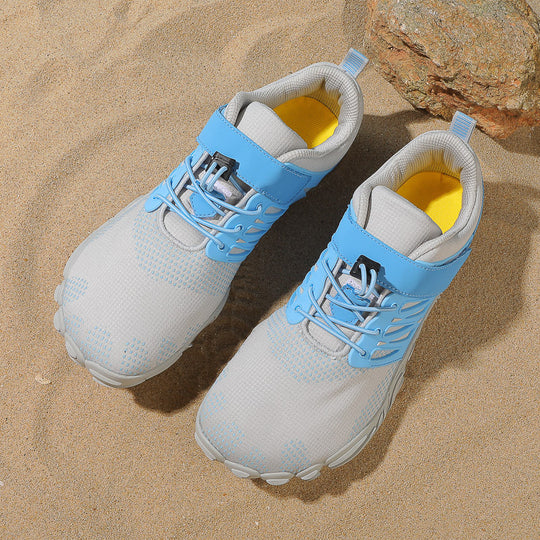 Damen Aqua-Fitness-Schuhe mit elastischem Schnellschnürsystem EB