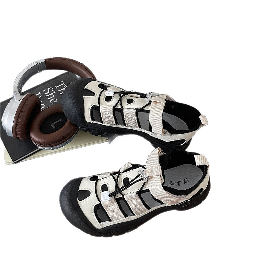 Damen Outdoor-Sandalen mit verstellbarem Riemendesign und rutschfester Sohle EB