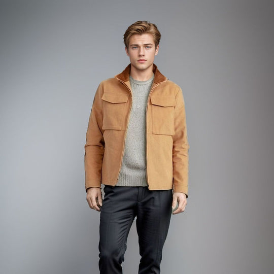 Herren modische Utility-Jacke EB