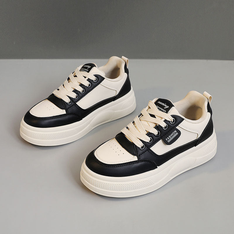 Damen modische Sneakers mit dämpfender Laufsohle und atmungsaktivem Obermaterial EB
