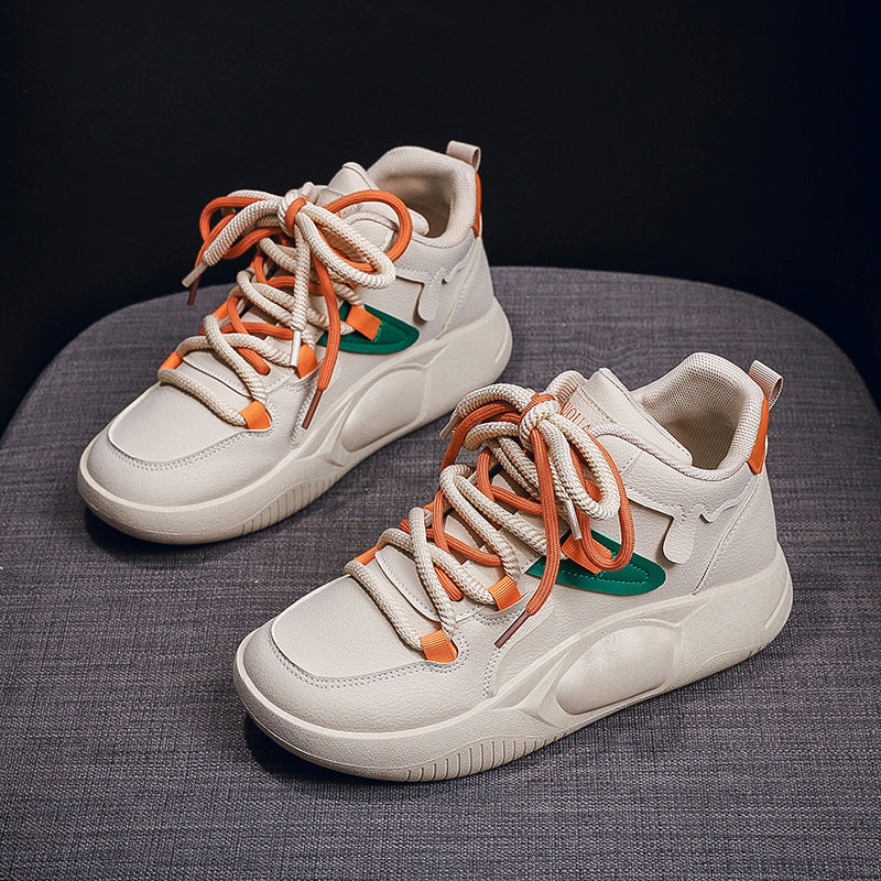 Damen Sportliche High-Top Sneakers mit innovativem Schnürsystem EB