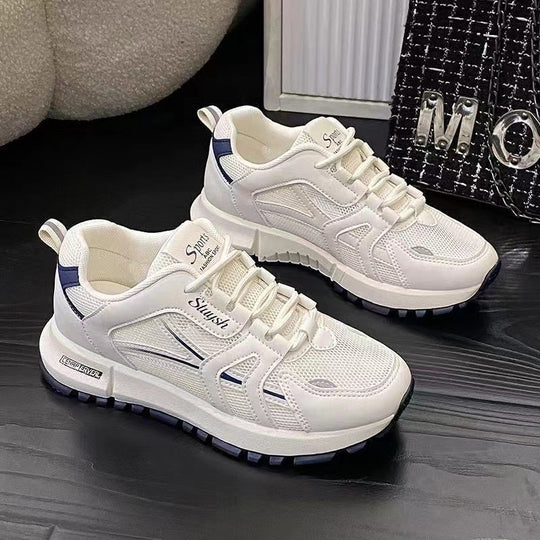 Damen Atmungsaktive Fitness-Sneaker mit stoßdämpfender Sohle EB