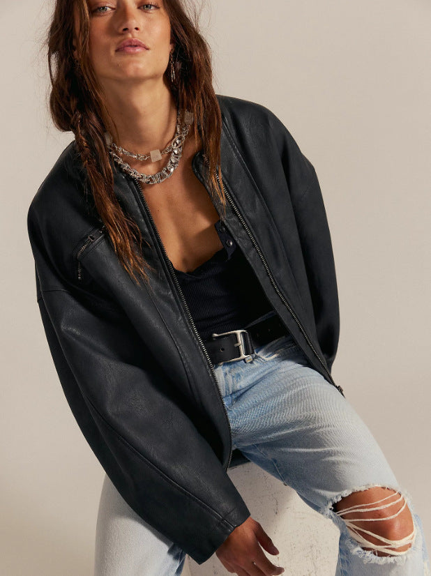 Damen Modische Echtjacke EB