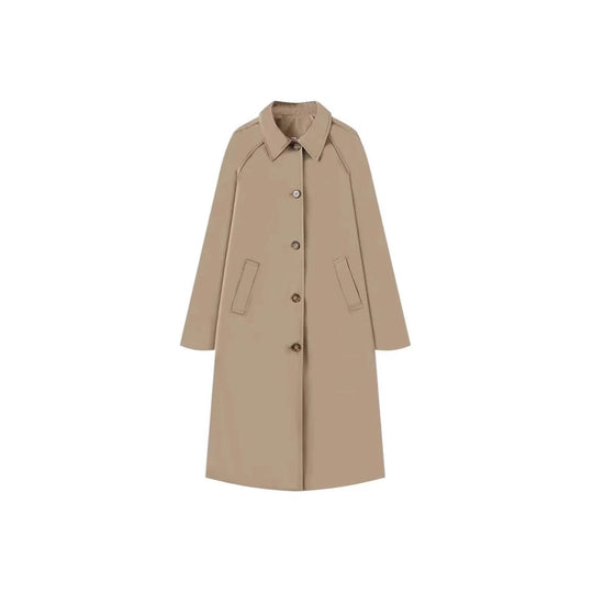 Damen modische Übergangsjacke mit elegantem Stehkragen und praktischen Knopfdetails EB