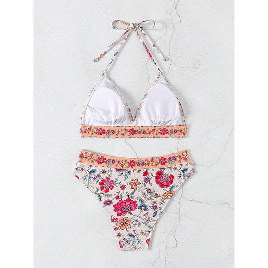 Damen Bikiniset mit Floralprint EB