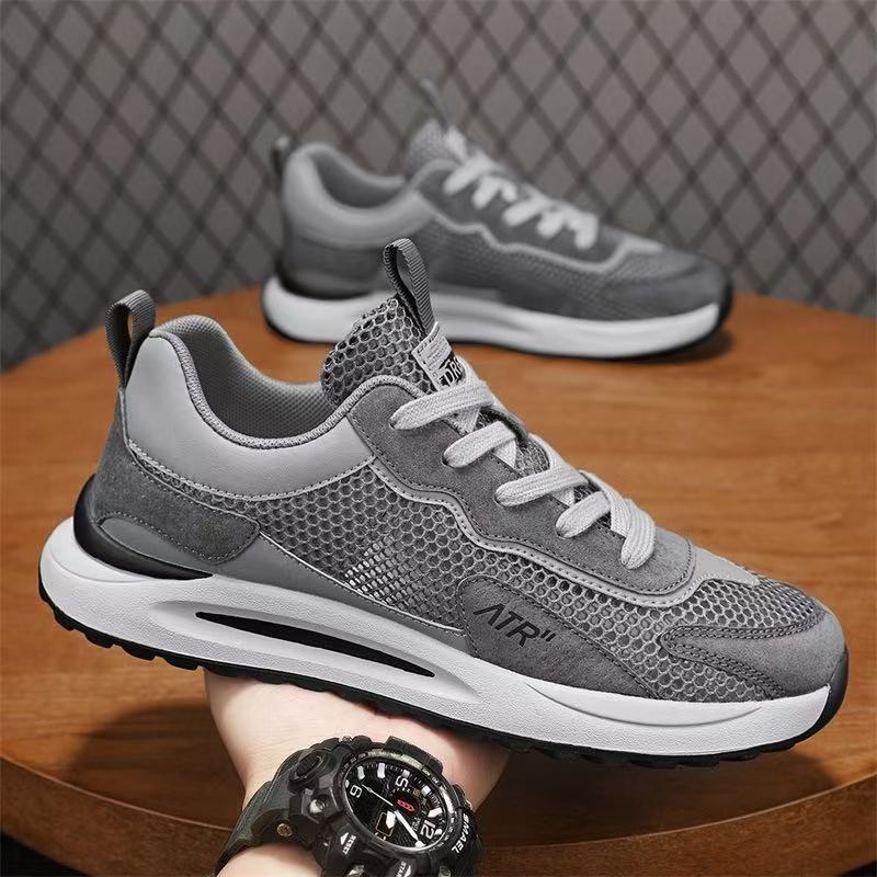 Damen Atmungsaktive Komfort Sneakers mit dämpfender Sohle und flexiblem Design EB