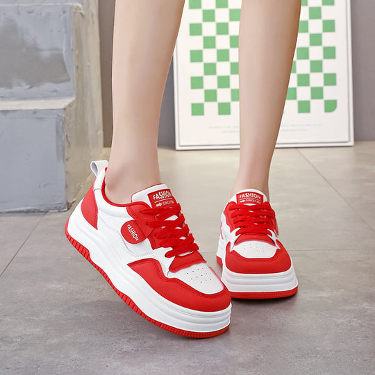 Damen Sneakers mit modischem Muster und dämpfender Sohle EB