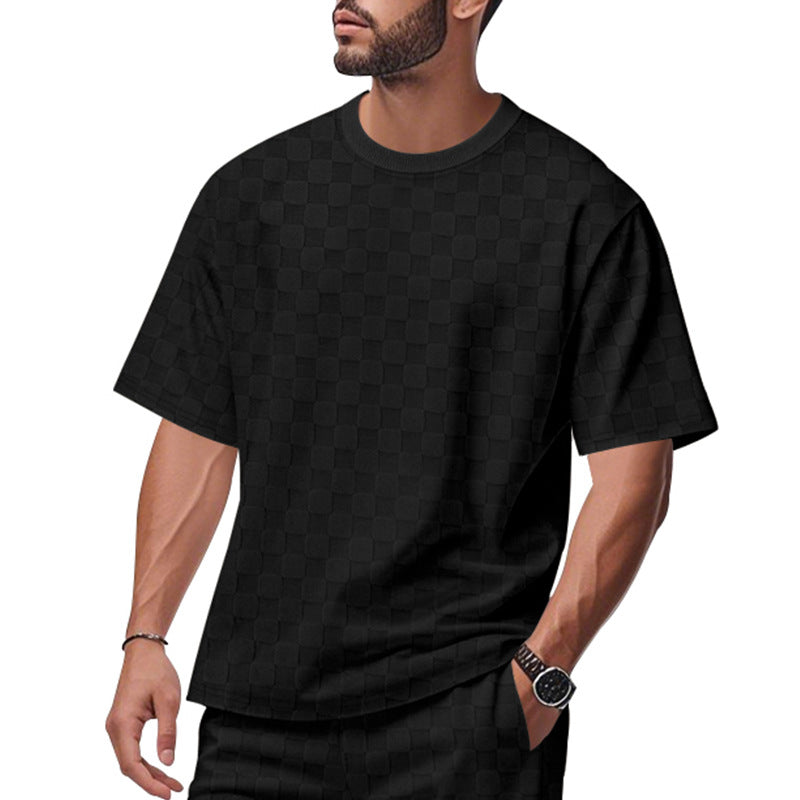 Herren Oversized T-Shirt mit modernem Design und Lockere Passform EB