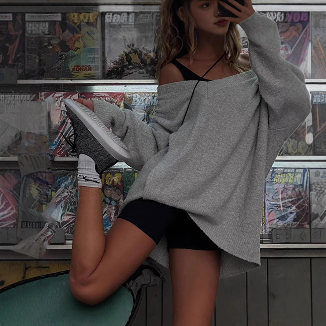 Damen Oversized Sweatshirt EB