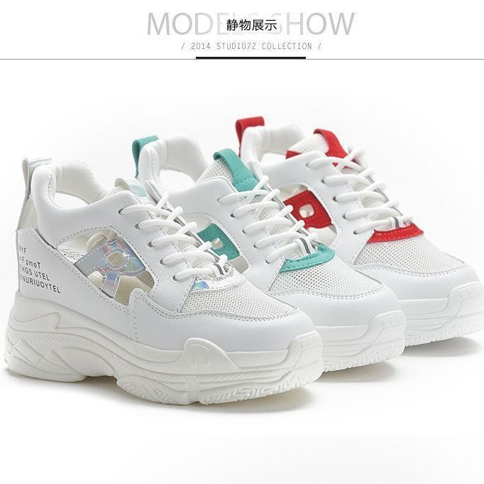 Damen Luftige Sneaker mit innovativem Mesh-Design und bequemer Sohle EB