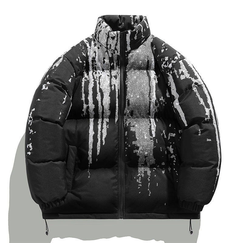 Damen Winterpufferjacke mit elastischen Bündchen und stylischem Design EB