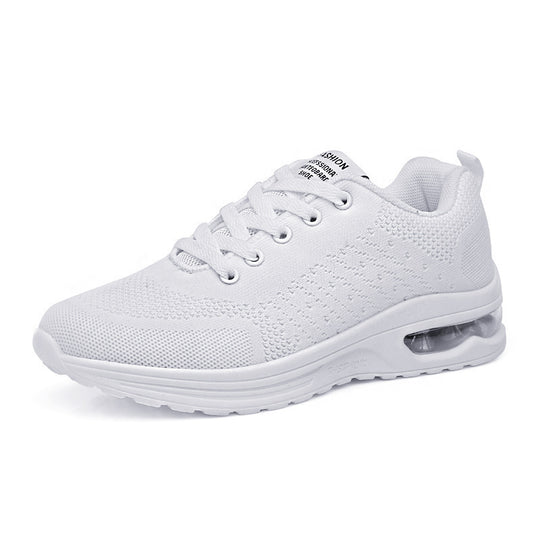 Damen Atmungsaktive Fitness Sneaker mit stoßdämpfender Sohle EB