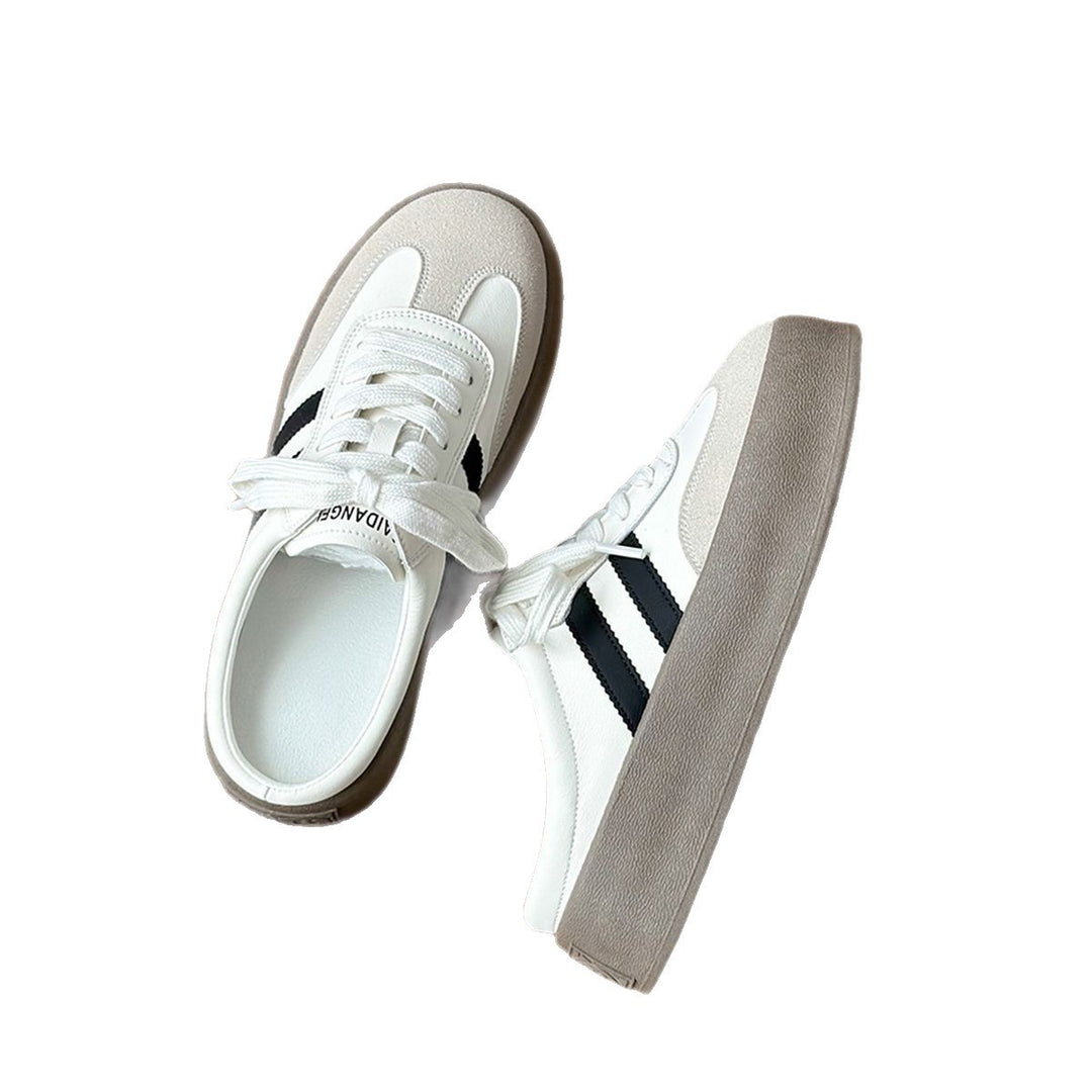 Damen Sportliche Sneakers mit dämpfender Sohle und klassischem Streifendesign EB