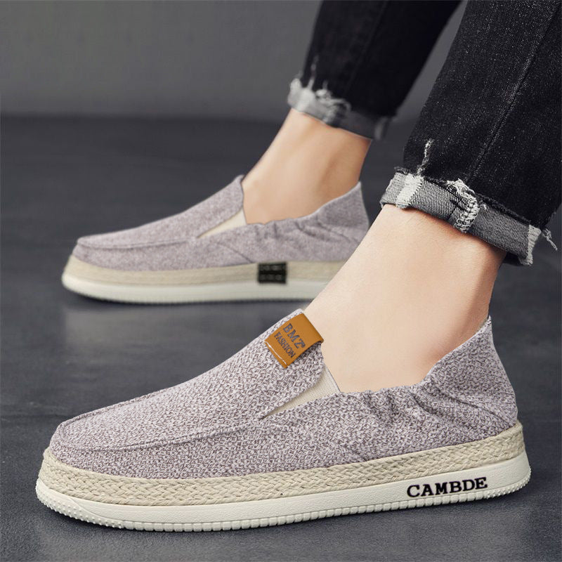 Damen Bequeme Slip-On Schuhe mit elastischem Einstieg und rutschfester Sohle EB
