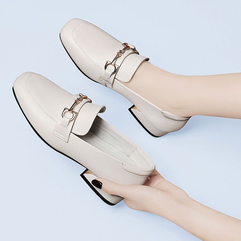 Damen Ballerinas mit modischem Schnallen-Detail EB