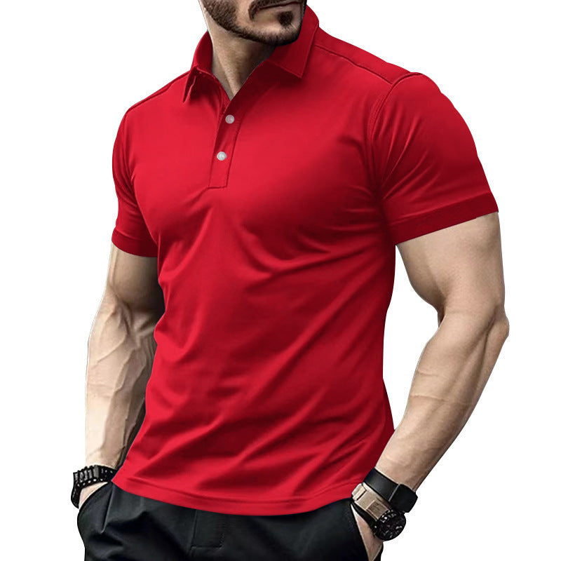 Herren Hochwertiges Kurzarm Poloshirt mit atmungsaktiver Technologie und modernem Schnitt EB