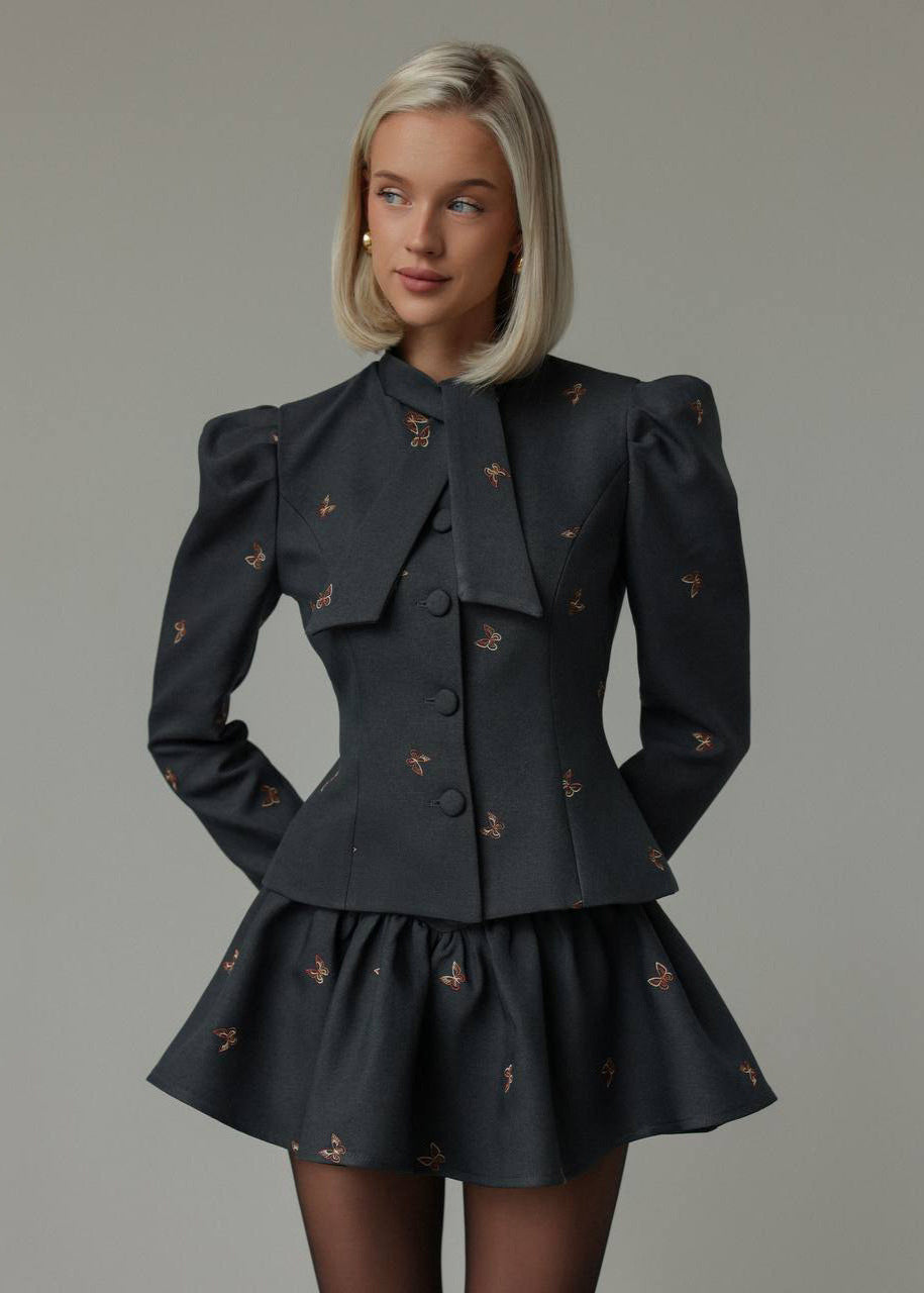 EB | Puffärmeljacke und Rock-Set