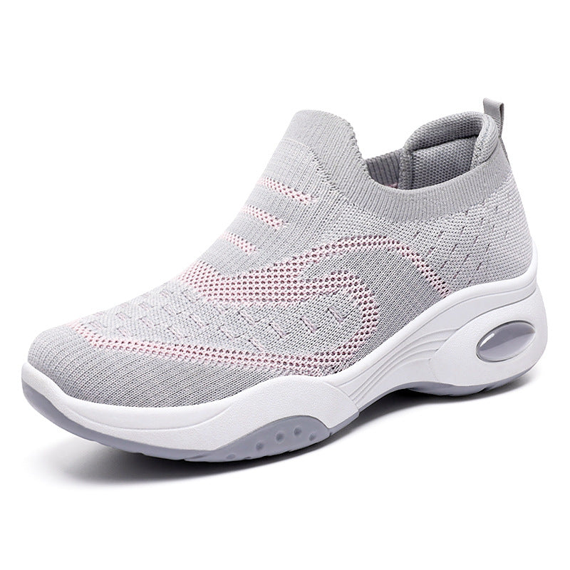 Damen Bequeme und atmungsaktive Slip-On Sneakers mit innovativer Dämpfung EB