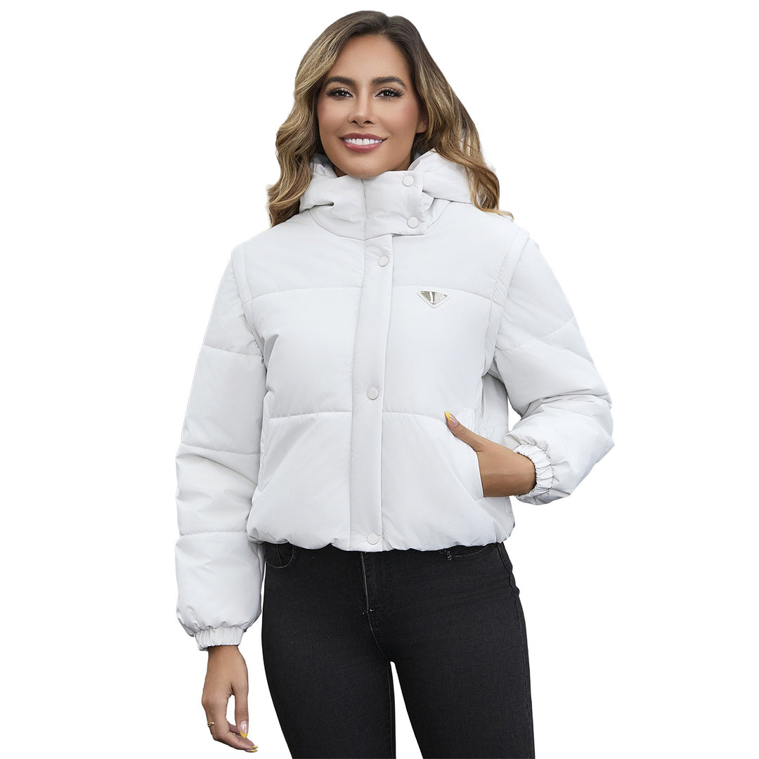Damen wandelbare Steppjacke EB