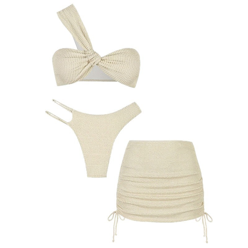 Damen Strandidyll Bikini-Set mit raffinierten Rüschendetails EB