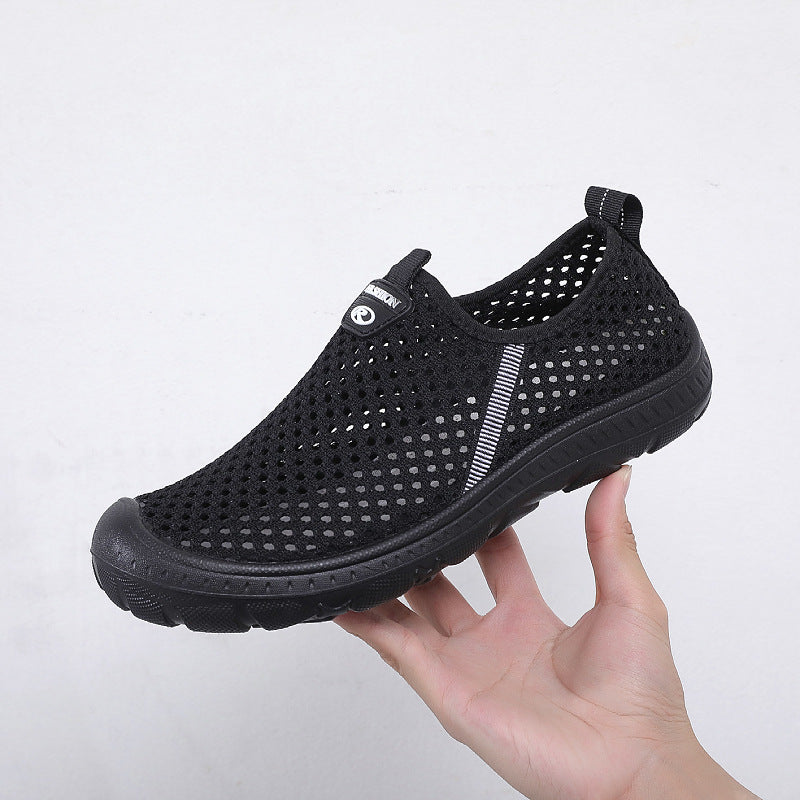 Damen atmungsaktive Freizeitschuhe aus Mesh-Material EB