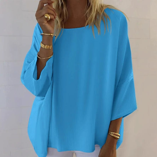 Damen Leichte Batwing Bluse EB