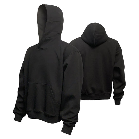 Unisex weicher Heavyweight-Oversize-Kapuzenpullover mit dreiteiliger Kapuze und verstärkter Kängurutasche EB