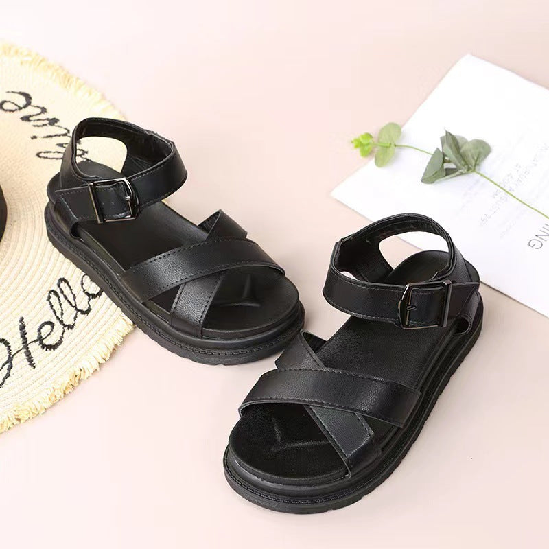 Damen Riemensandalen mit ergonomischem Fußbett und verstellbarem Schnallenverschluss EB