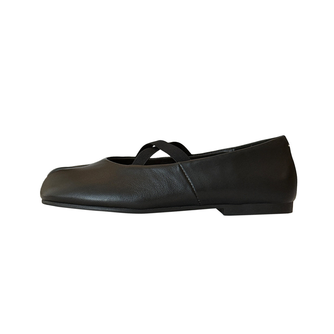 Damen Elegante Ballerinas mit modischem Riemchen und gepolstertem Fußbett EB