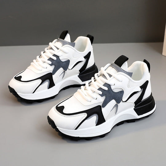 Damen Sportliche Lauf-Sneaker mit stoßdämpfender Sohle und modischem Design EB